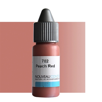 PIGMENT / LIPS - ORGANIC Peach Red - Flaske á 10 ml.